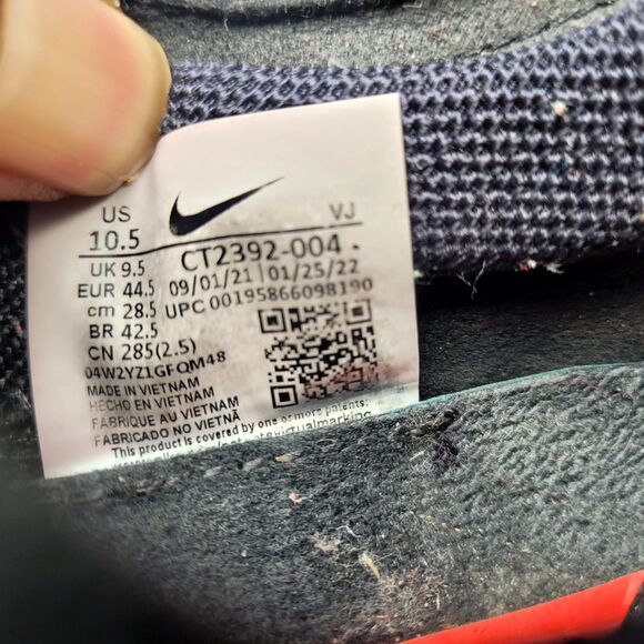 Nike Zoom Fly 4 Sneakers Men's Size 10.5 Black Violet Athletic Running Shoes - Picture 10 of 14